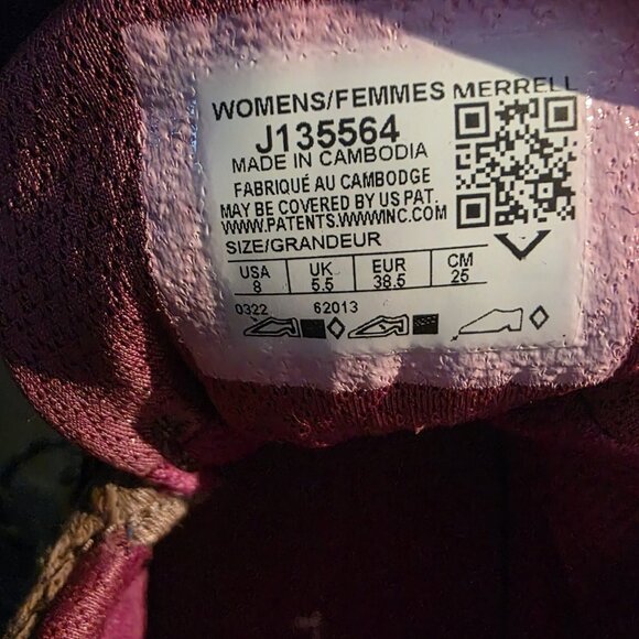 Womens Size 8 - Merrell Bravada 2 Edge Knit Waterproof Hiking Sneaker - Picture 9 of 9